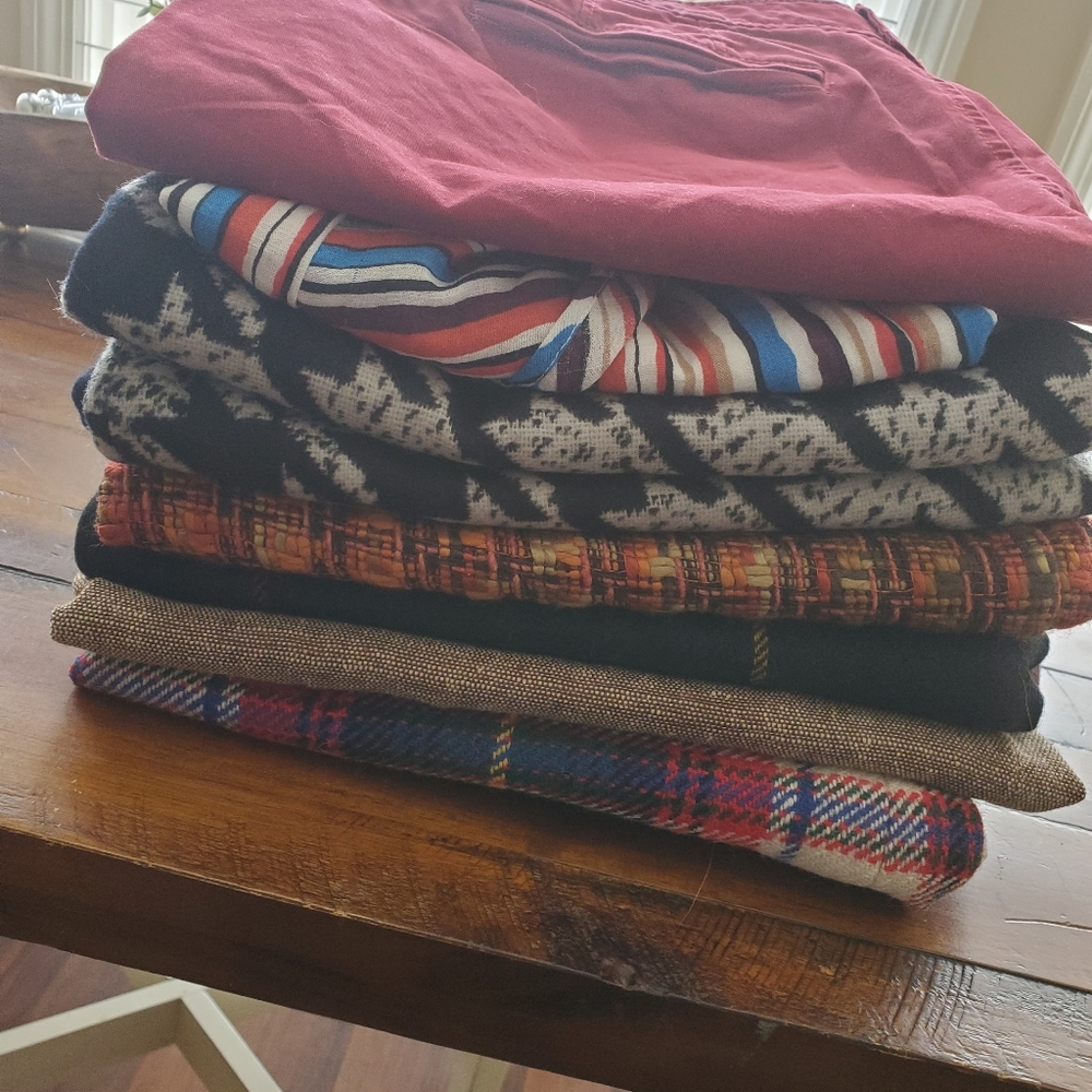 Mid length skirts